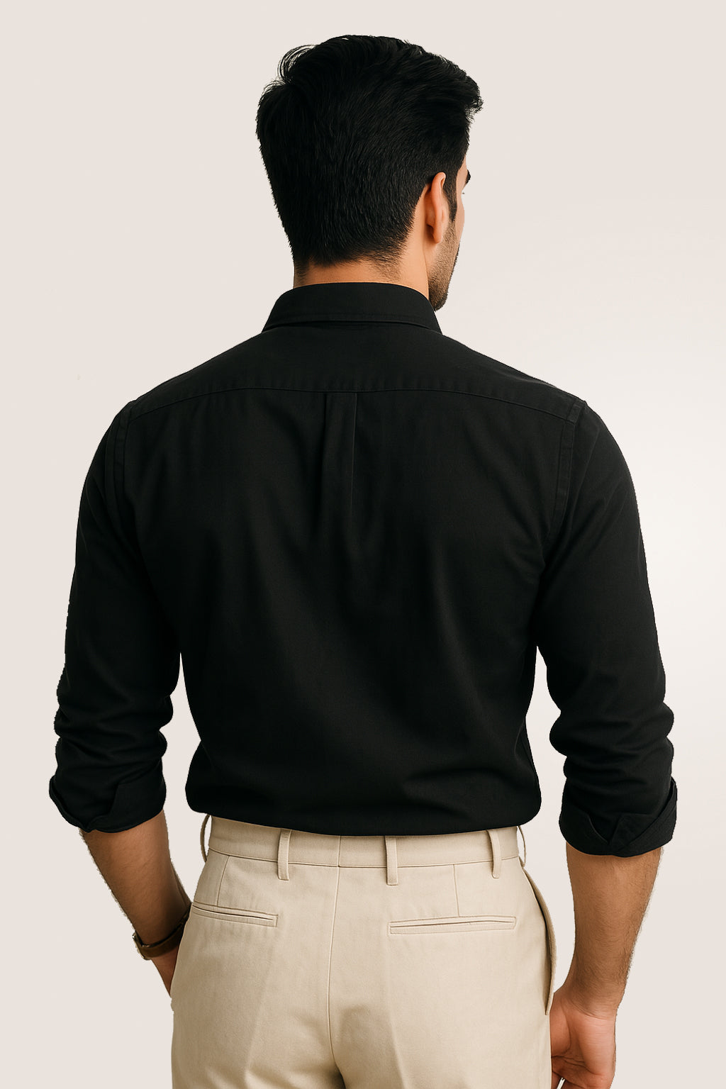 Black Linen Shirt