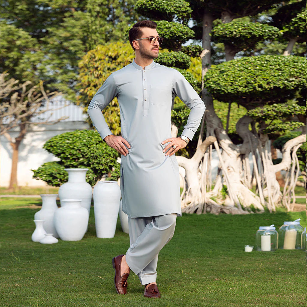 Mint Green Kameez Shalwar