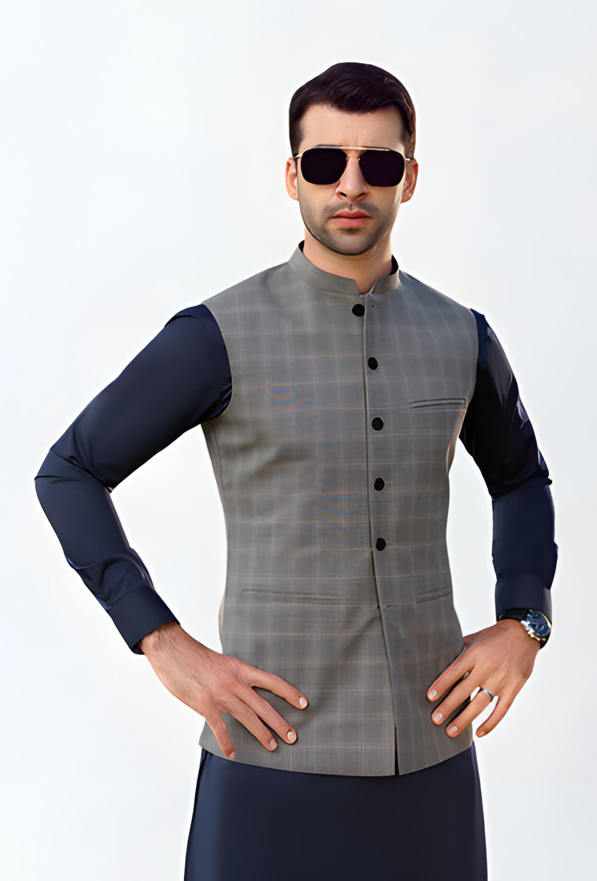 Chequered Grey