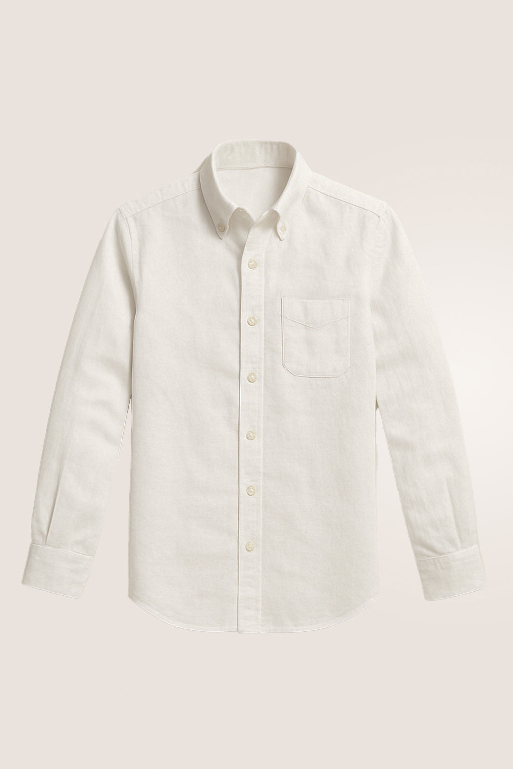 WHITE LINEN SHIRT