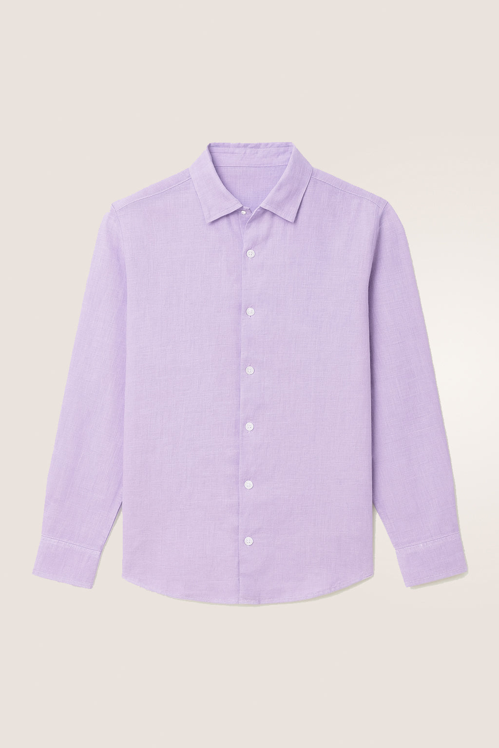 Light Lavender Linen Shirt