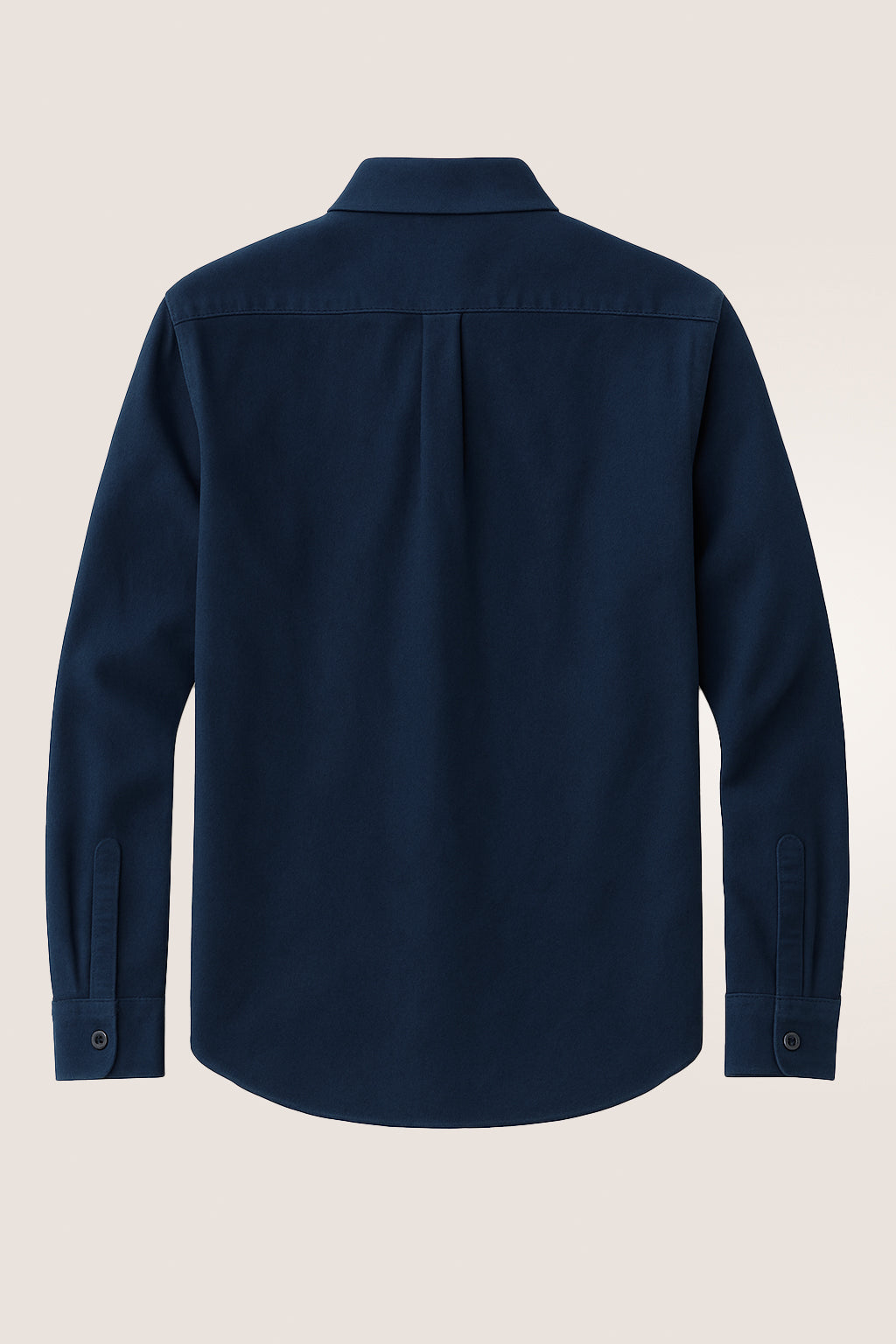 Navy Blue Cotton Shirt