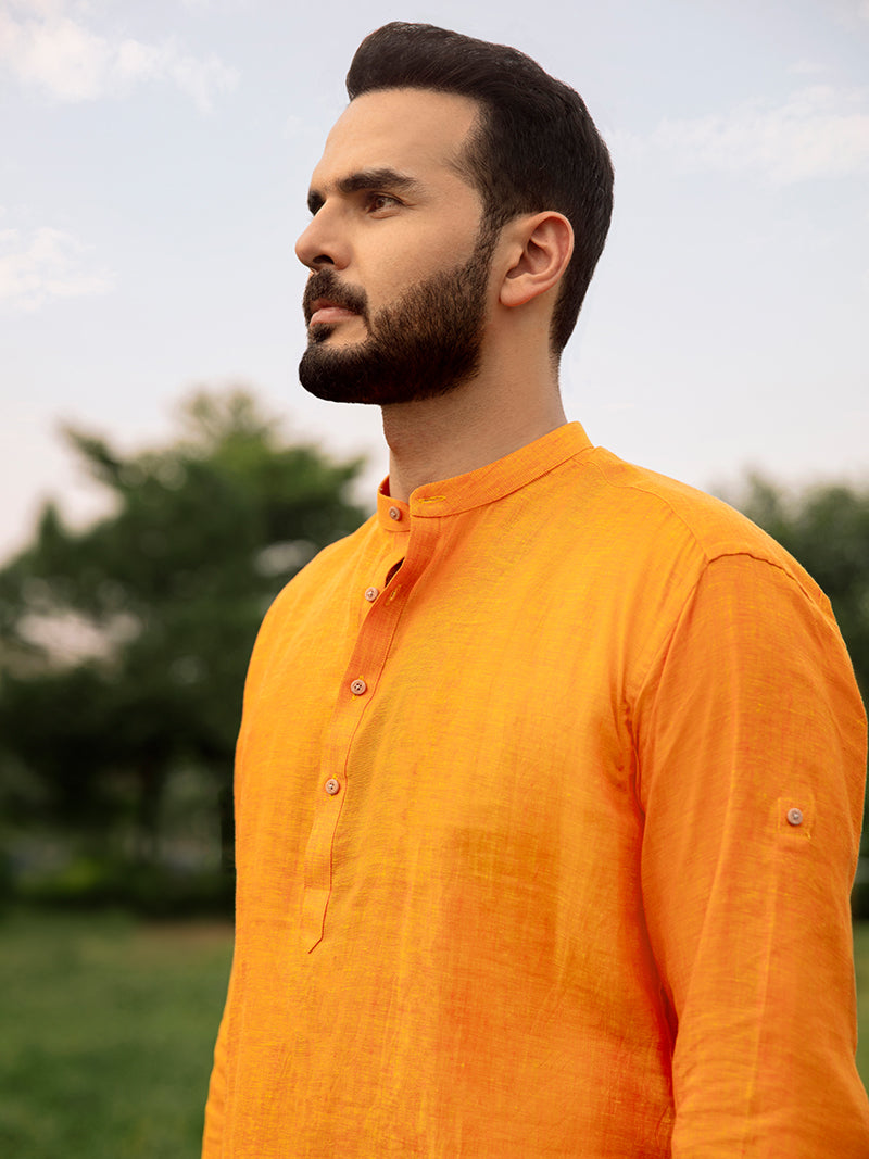 Harvest Hue kurta style shirt