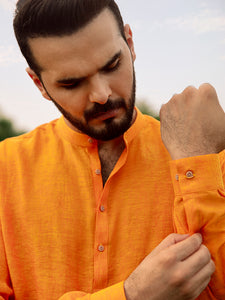 Harvest Hue kurta style shirt