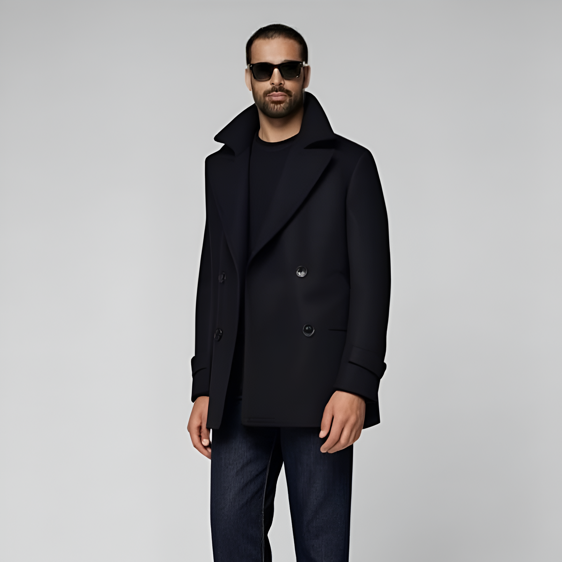 Navy Peacoat