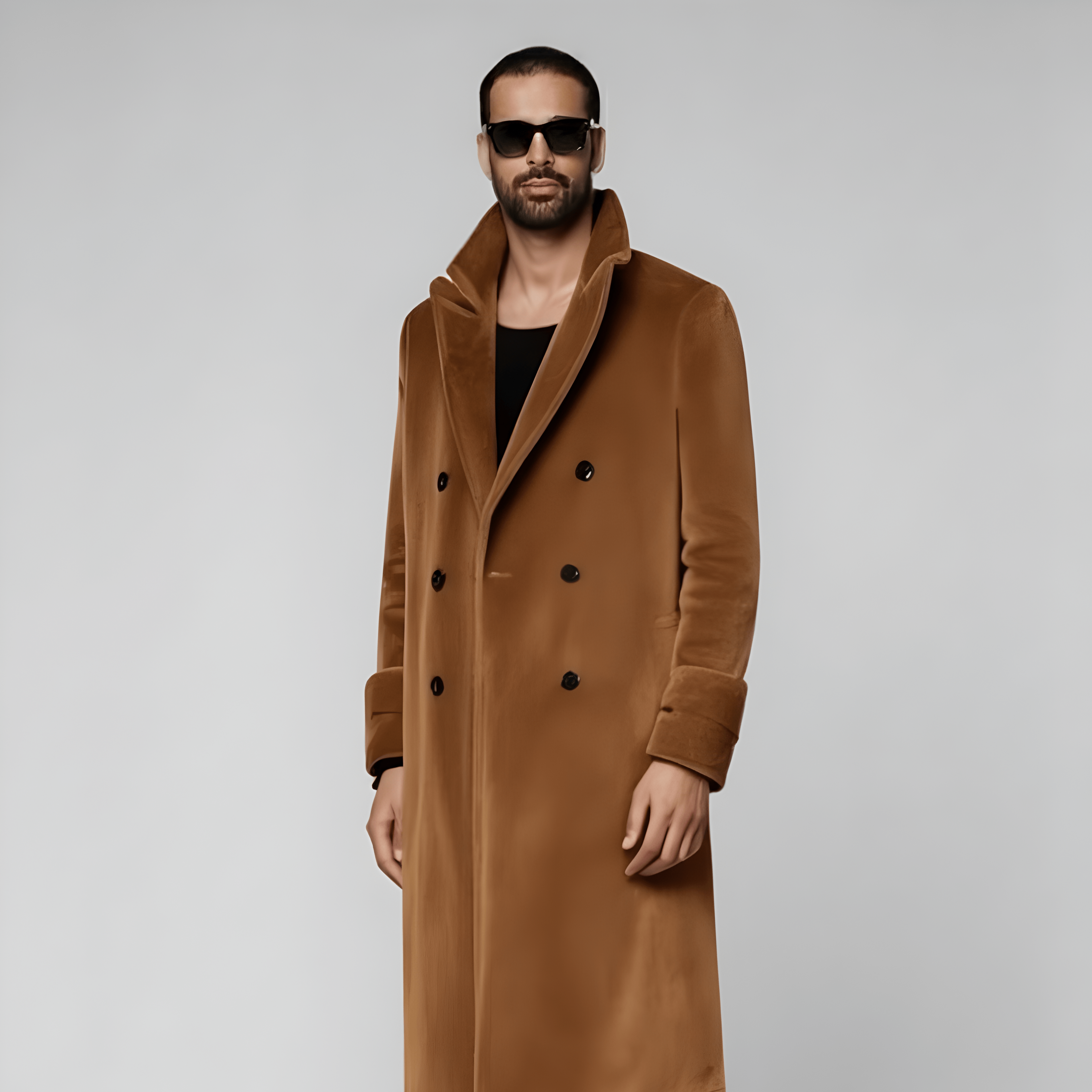Mid Brown Overcoat