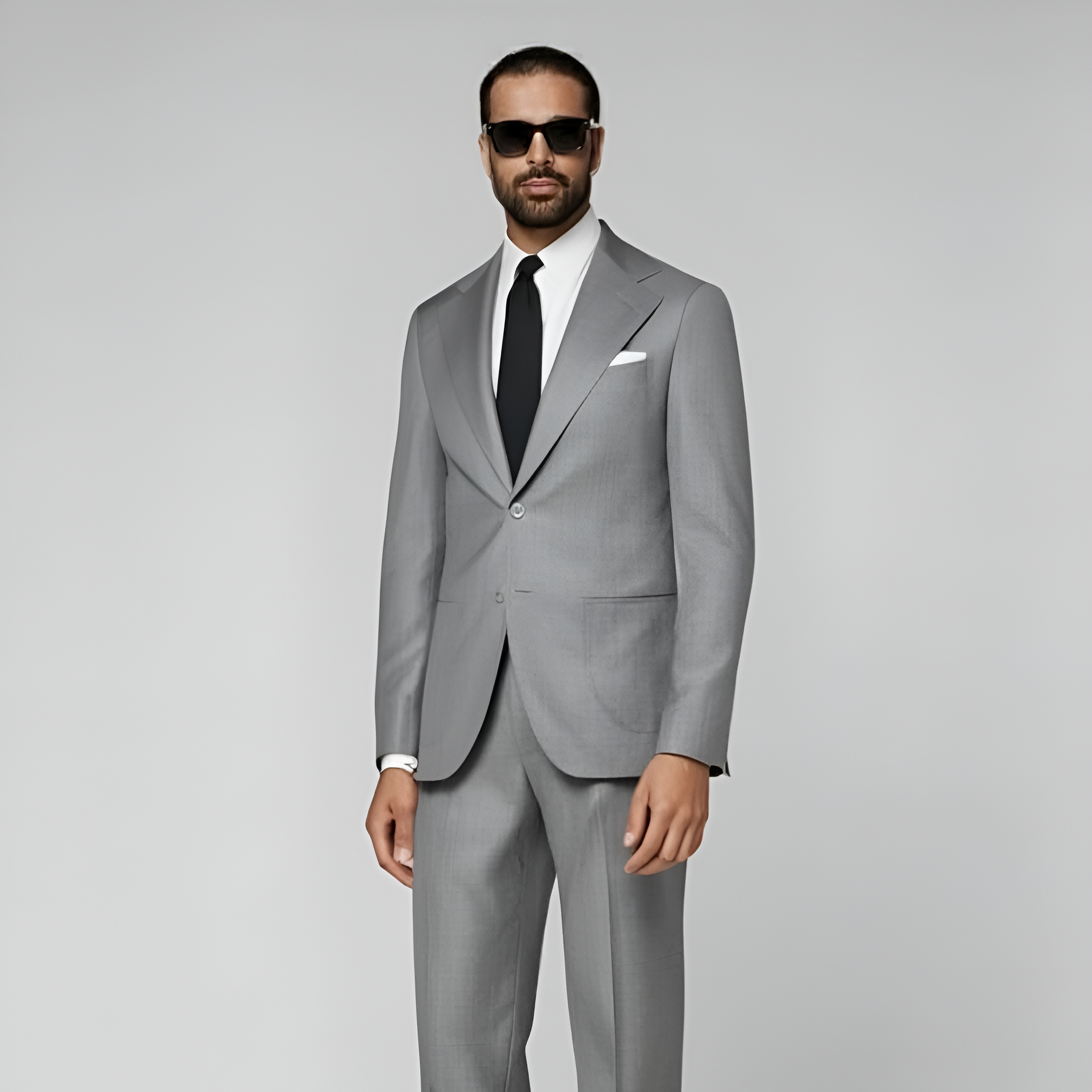 Mid Grey Perennial Tailored Havana Suit