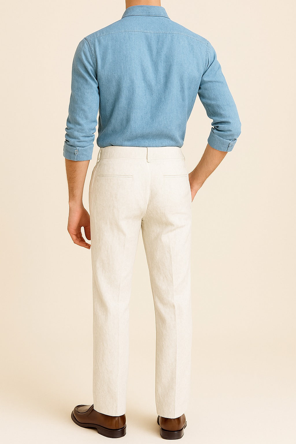 White Linen Pants