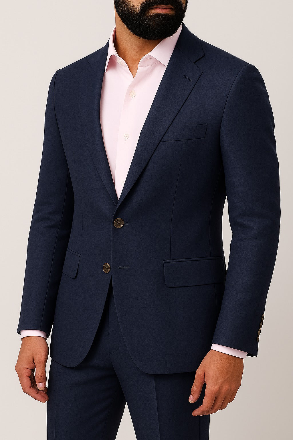 Cotton Blue Blazer