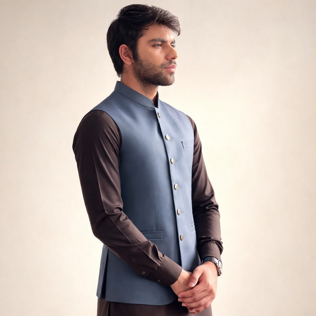Blue Waist Coat