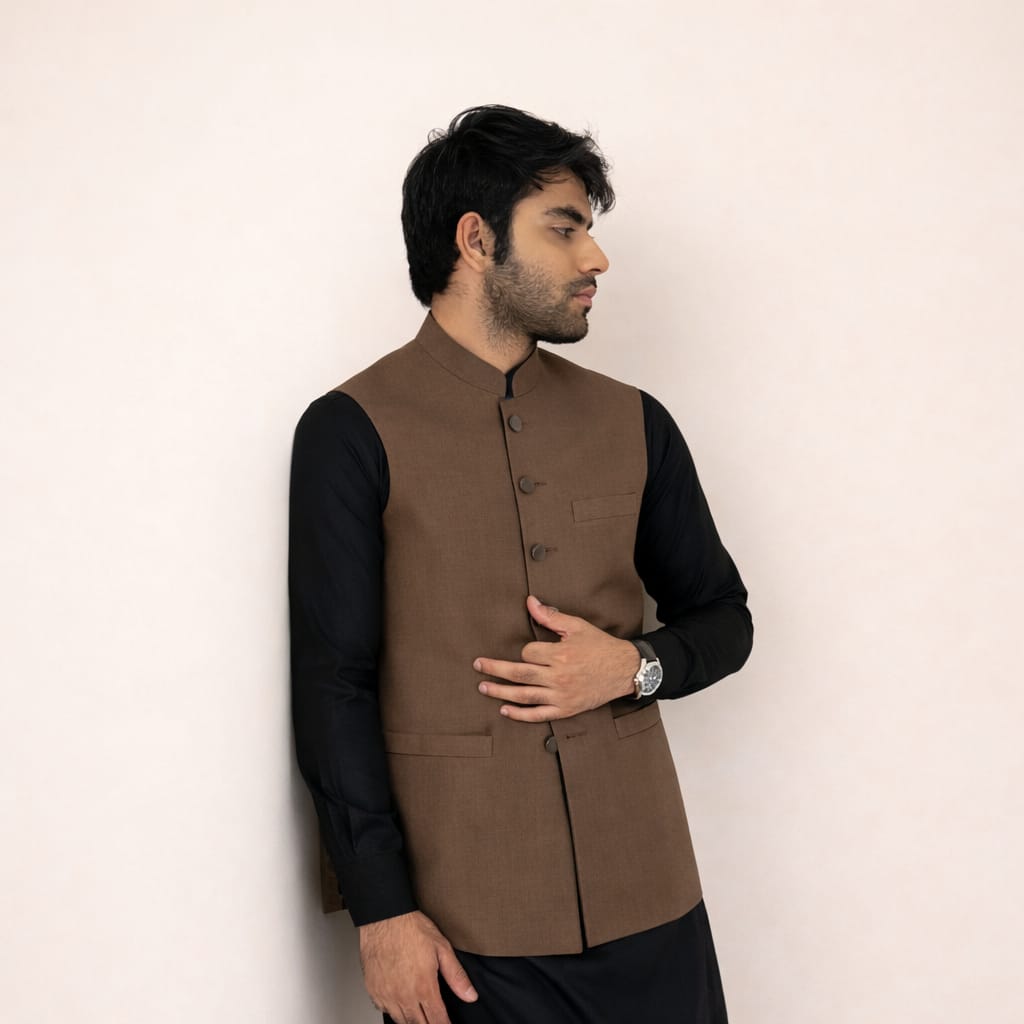 Brown Waist Coat